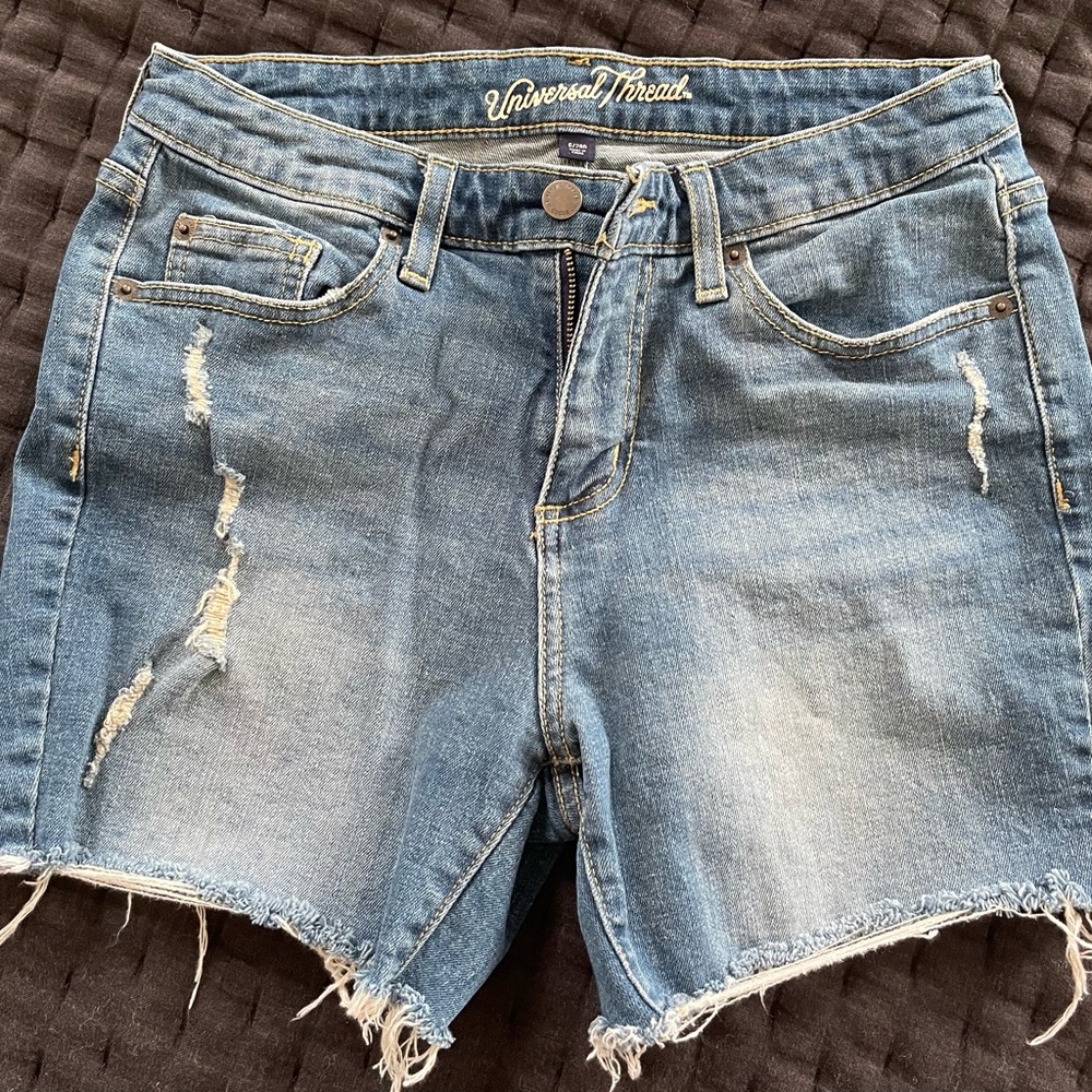 Universal Thread Women's Blue Denim Shorts
